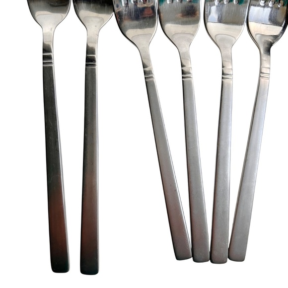 12 pc Oneida 18/10 MCM Style Flatware Indonesia - Picture 5 of 6